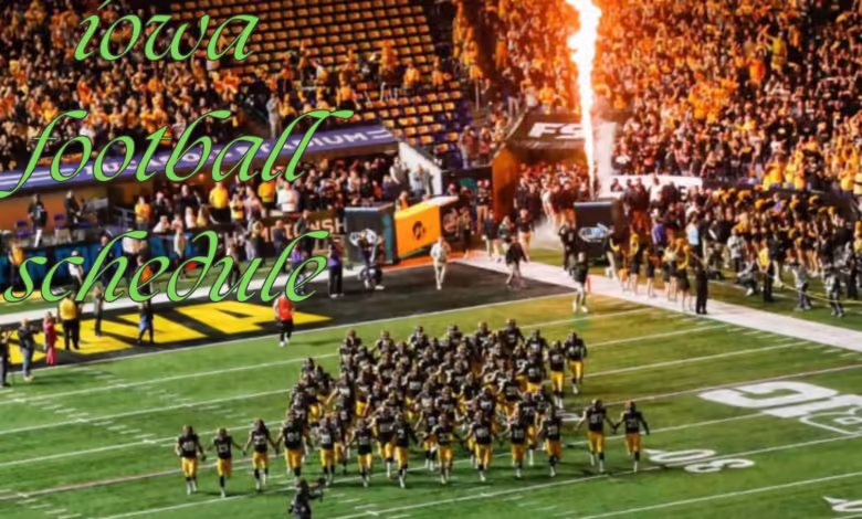 iowa football schedule